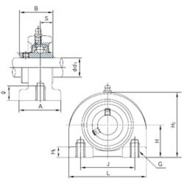 підшипник UCPA203 NACHI