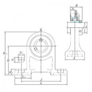 підшипник UCPH210-32 KOYO