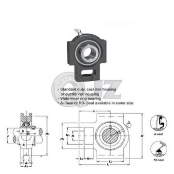 2 1/8 in Take Up Units Cast Iron UCT211-34 Mounted Bearing UC211-34+T211 QTY:1