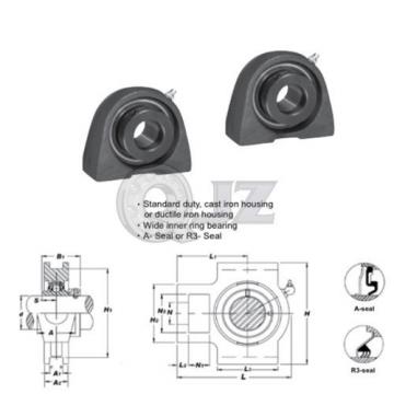 2x 1.375 in Take Up Units Cast Iron HCT207-22 Mounted Bearing HC207-22 + T207