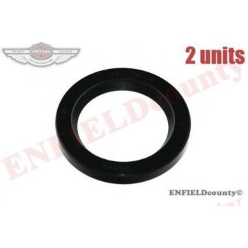 FRONT WHEEL INNER BRAKE DRUM BEARING SEAL SET PAIR 2 UNITS WILLYS JEEP @CAD