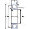 підшипник 608/500 MA SKF