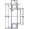 підшипник D/W R188-2Z SKF