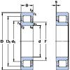 підшипник NJ 321 ECJ SKF