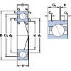 підшипник 7019 ACD/P4AL SKF