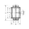 підшипник GEEW45ES-2RS FBJ #1 small image