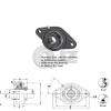 1.5 in 2-Bolts Flange Units Cast Iron HCFL208-24 Mounted Bearing HC208-24+FL208