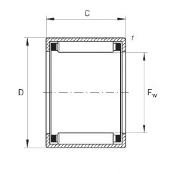 підшипник HK3026 INA #1 image