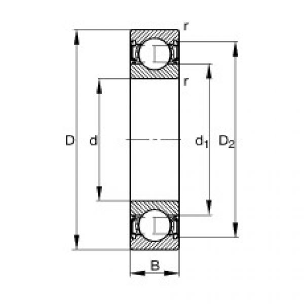 підшипник S6302-2RSR FAG #1 image