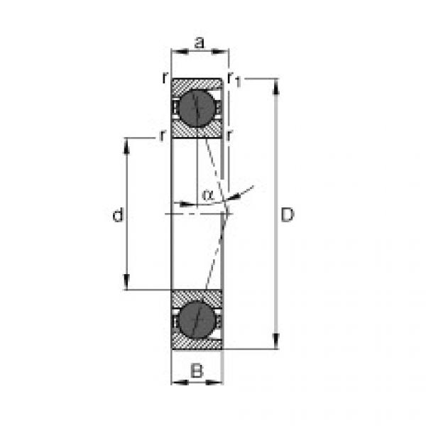 підшипник HCB71904-C-T-P4S FAG #1 image