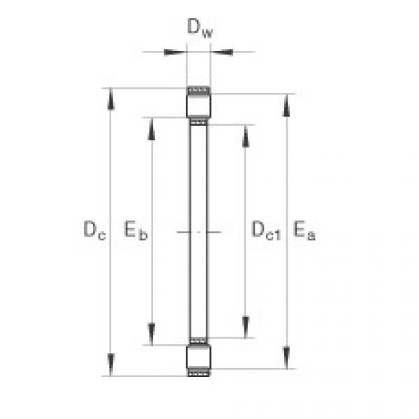 підшипник K81256-M INA #1 image