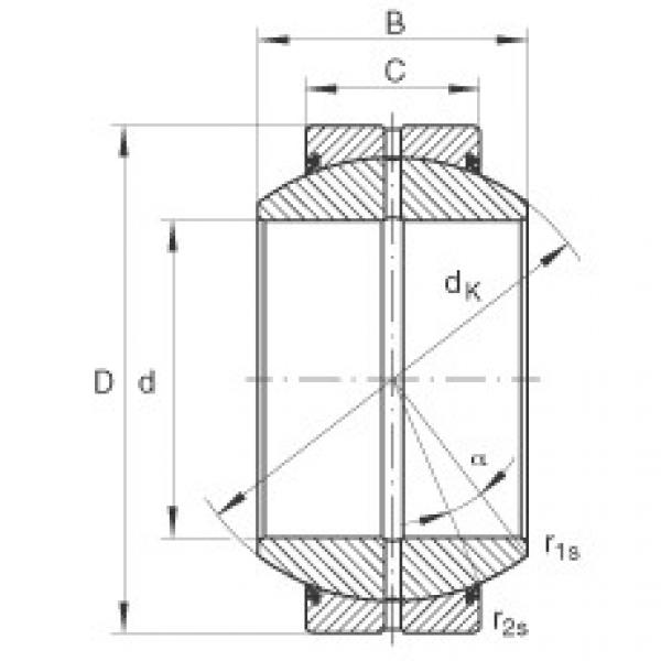 підшипник GE100-FO-2RS INA #1 image