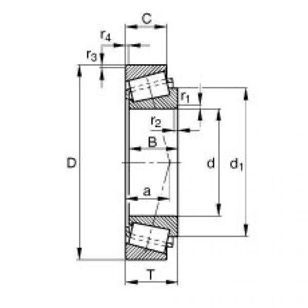 підшипник 32211-XL FAG #1 image