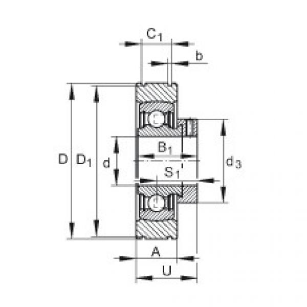 підшипник PE30 INA #1 image