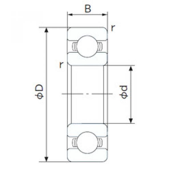 підшипник 6206 NACHI #1 image