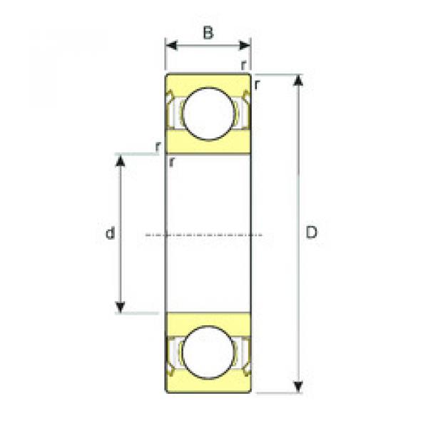 підшипник 61704-ZZ ISB #1 image