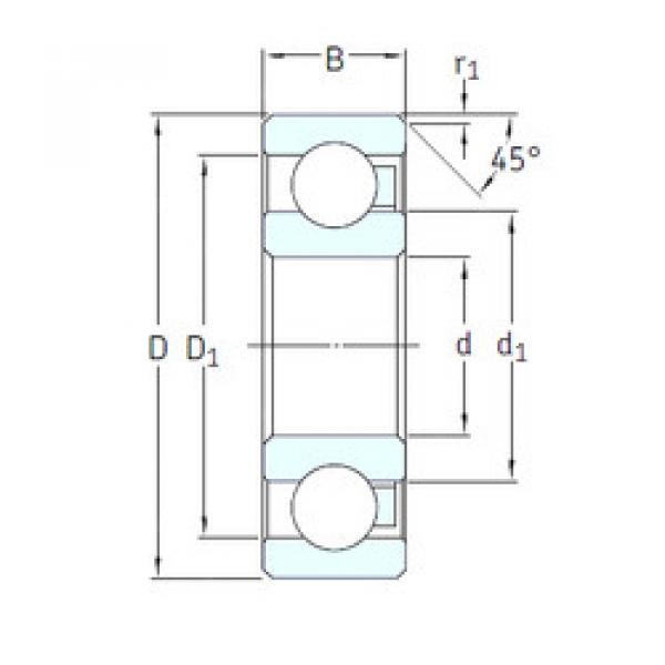 підшипник 16006/HR22Q2 SKF #1 image