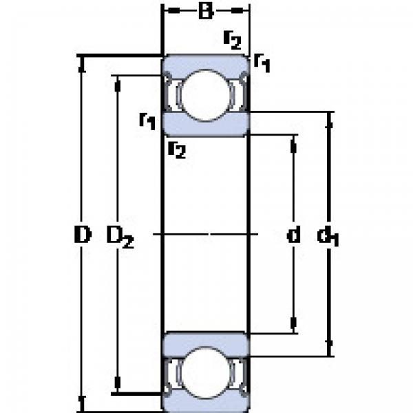 підшипник 6005-2Z/VA201 SKF #1 image