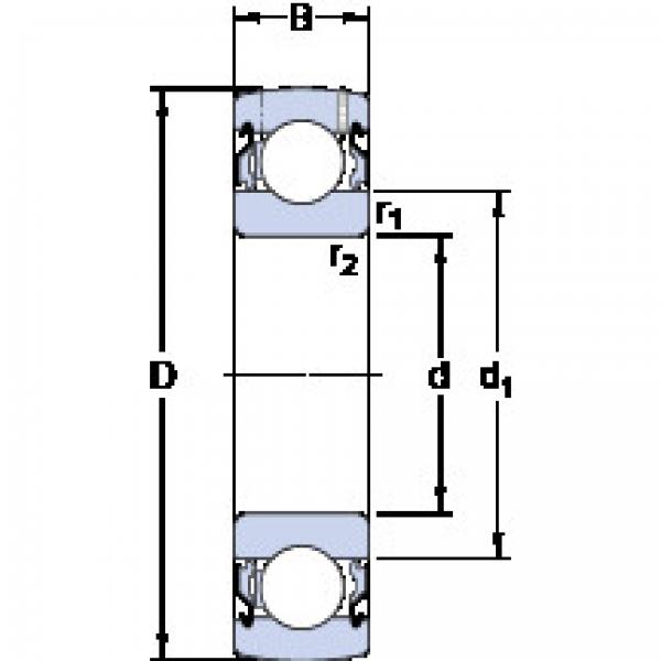 підшипник 1726310 B-2RS1/VP274 SKF #1 image