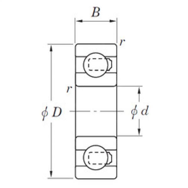 підшипник 3NC6006HT4 GF KOYO #1 image