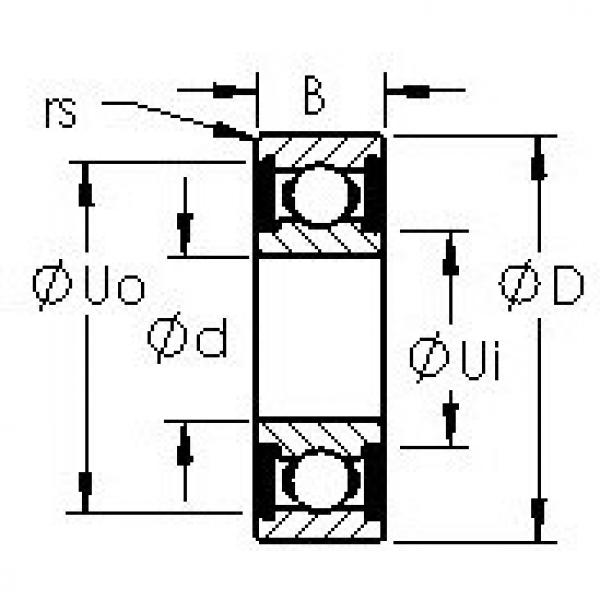 підшипник R16-2RS AST #1 image