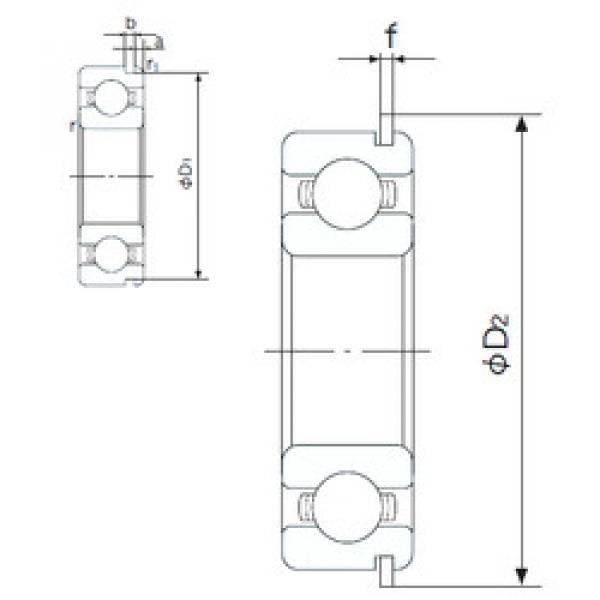 підшипник 6819NR NACHI #1 image