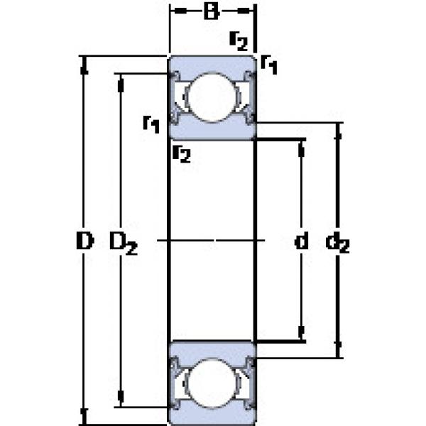 підшипник E2.6003-2RSH SKF #1 image