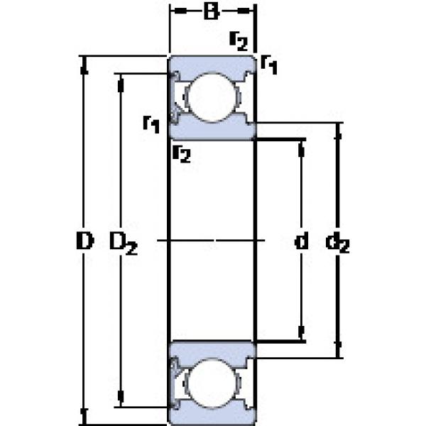 підшипник 6304-RSH SKF #1 image