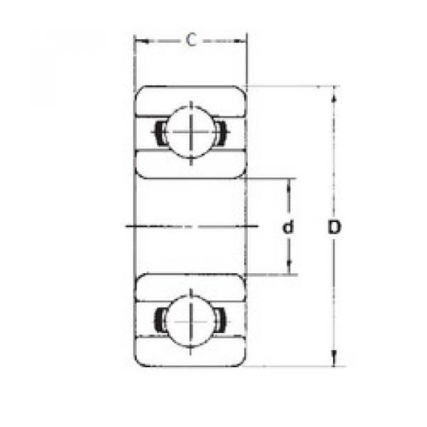 підшипник 608ZZ FBJ #1 image