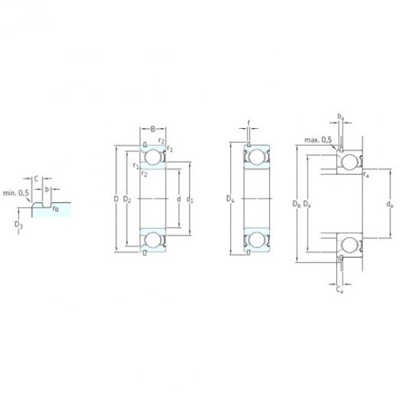 підшипник 6310-ZNR SKF #1 image