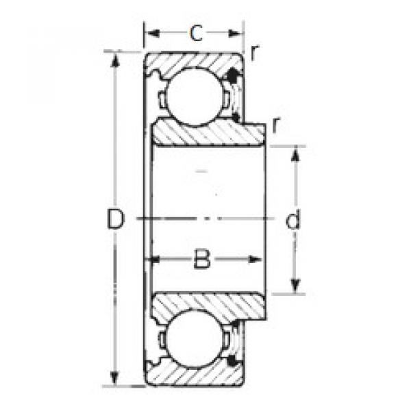 підшипник 8016 CYSD #1 image