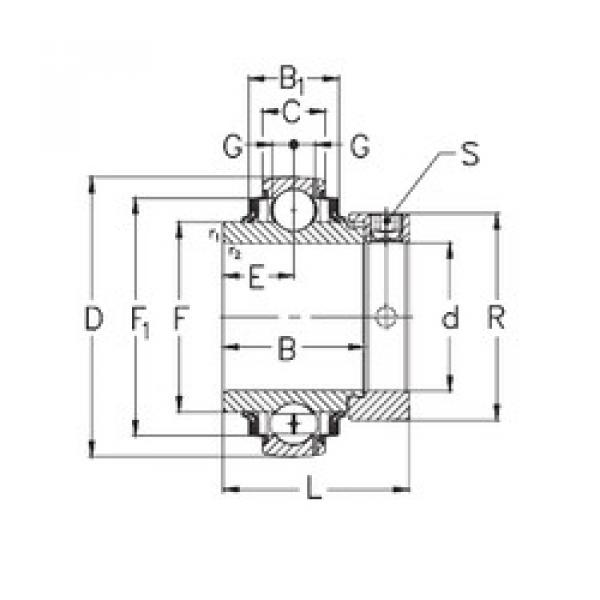 підшипник GNE30-KRRB NKE #1 image