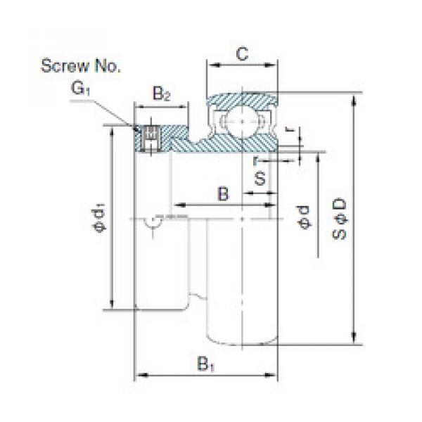 підшипник KH206AE NACHI #1 image