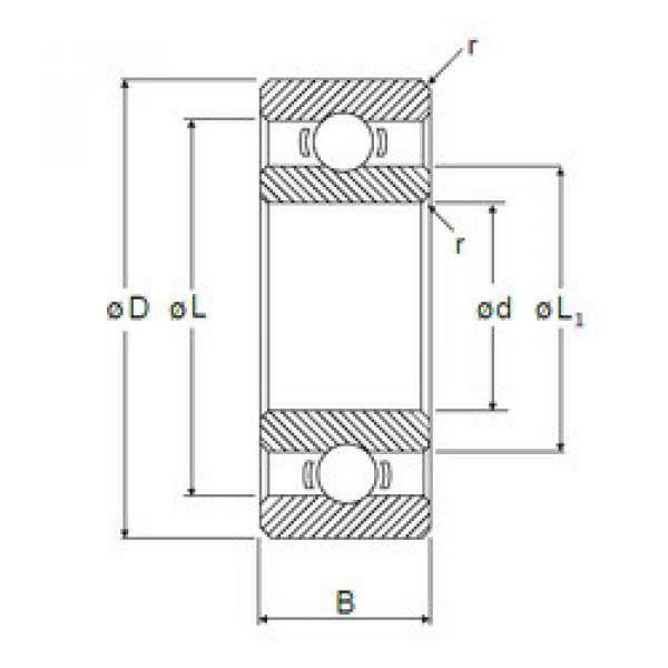 підшипник L-1260 NMB #1 image