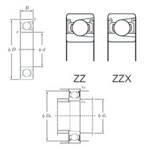 підшипник M6320ZZX KOYO #1 image