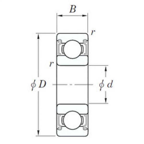 підшипник SE 6004 ZZSTMSA7 KOYO #1 image