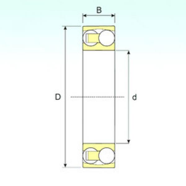 підшипник 1206 TN9 ISB #1 image