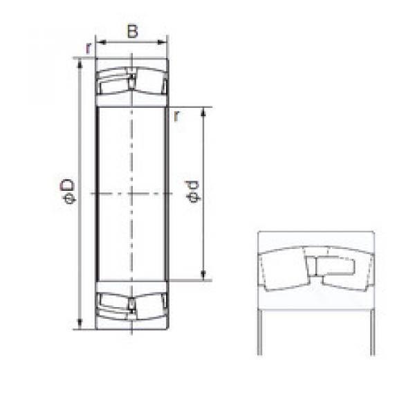 підшипник 23028AX NACHI #1 image