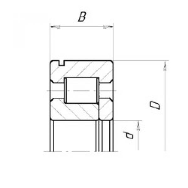 підшипник HTF045-6a2GNX NSK #1 image