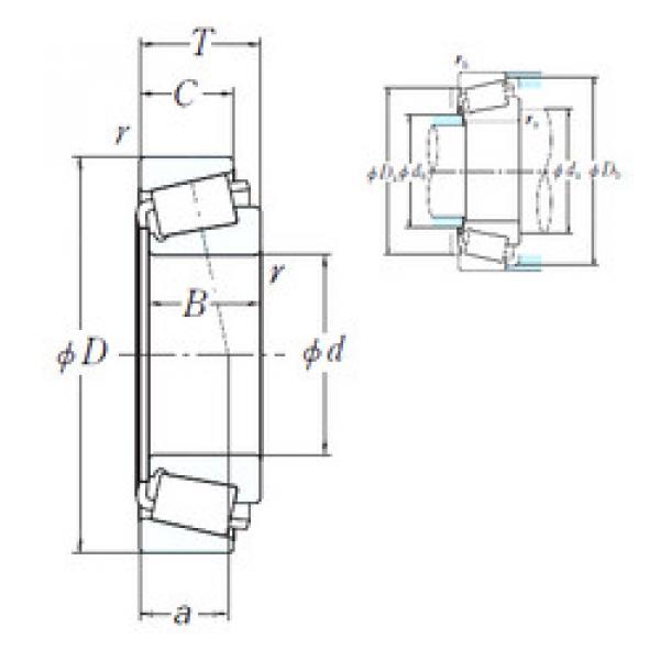 підшипник HH249949-N2/HH249910 NSK #1 image