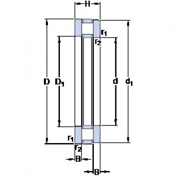 підшипник 81240 M SKF #1 image