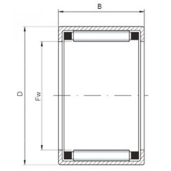 підшипник HK6516 ISO #1 image