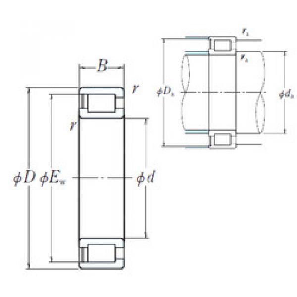 підшипник NCF2960V NSK #1 image