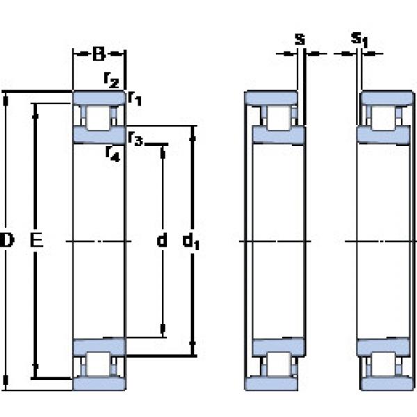 підшипник N 1015 KTNHA/HC5SP SKF #1 image