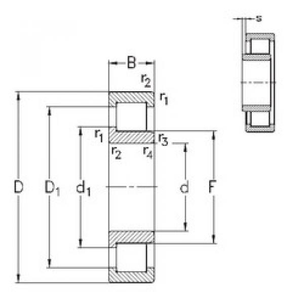 підшипник NJ207-E-TVP3 NKE #1 image