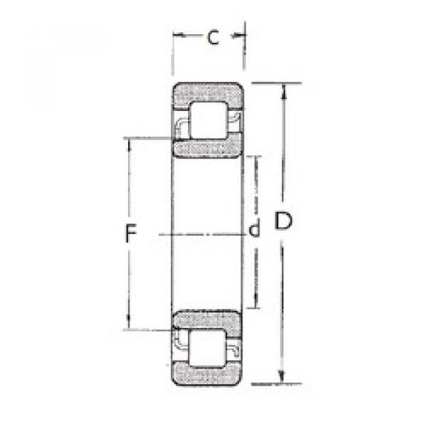 підшипник NJ207 FBJ #1 image