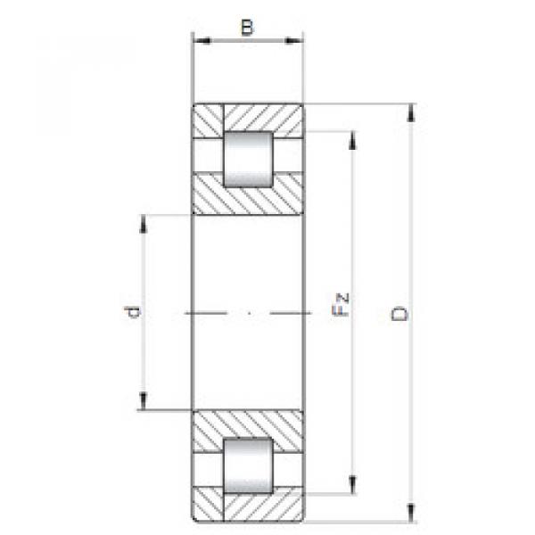 підшипник NP3060 CX #1 image