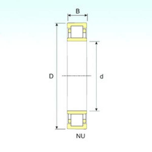 підшипник NU 406 ISB #1 image