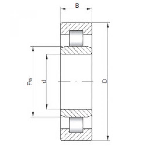 підшипник NU232 ISO #1 image