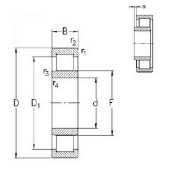 підшипник NU213-E-M6 NKE #1 image